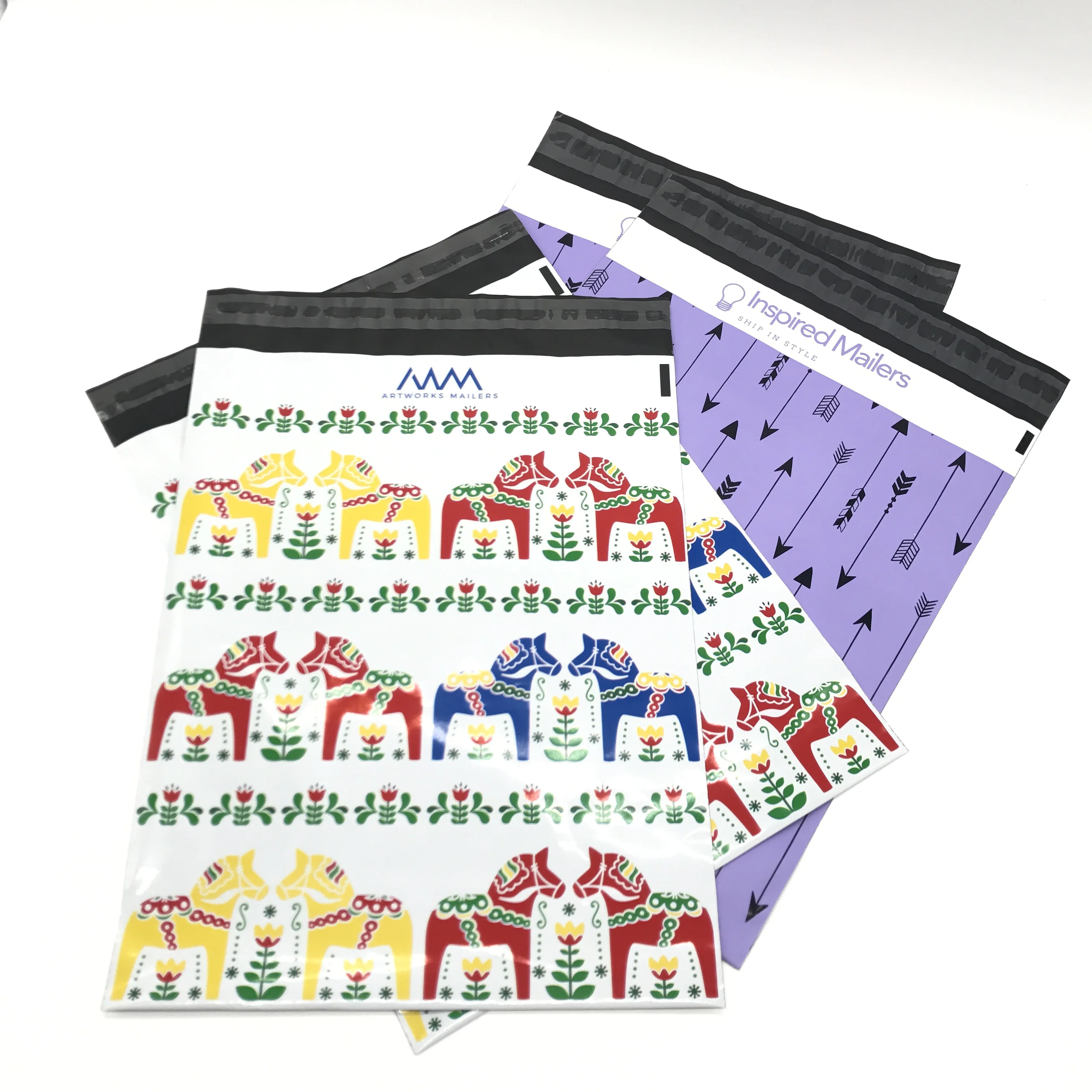 Factory wholesale poly bag mailing colorful polymail bag poly courier shipping bag for online shop