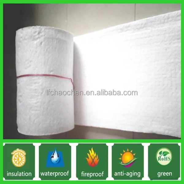 HZ Blanket Refractory M3 High Temperature Ceramic Fiber 3600x610x50mm 128kg Bag White Technology Industrial Wool