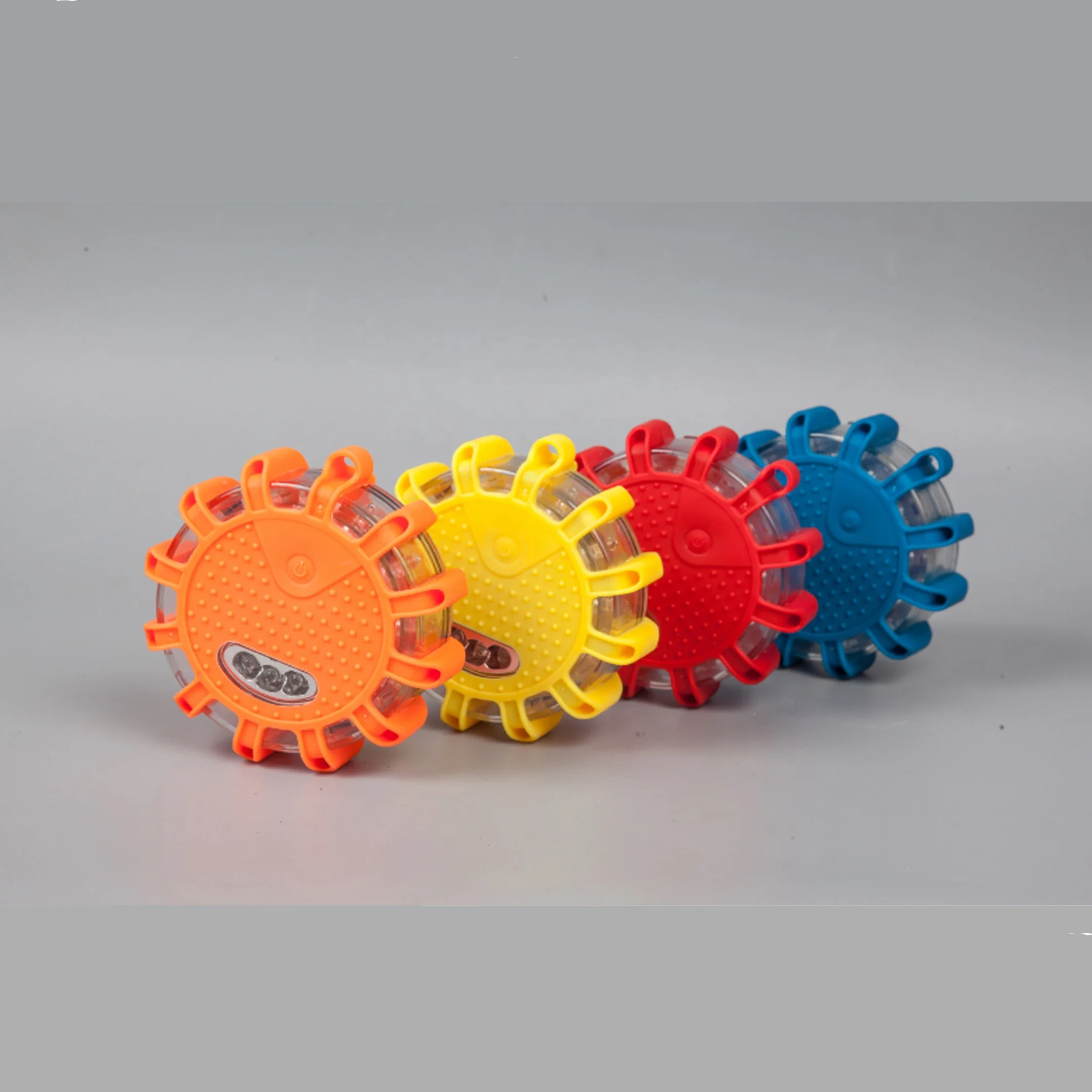 Disc Beacon LED Flares Signal Power Magnetic Emergency Roadside Warning Flares