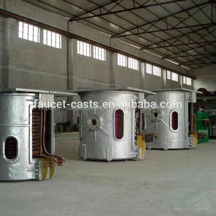 Утюг плавильных печей, Металлолома плавильная печь, Чугун индукционная печь