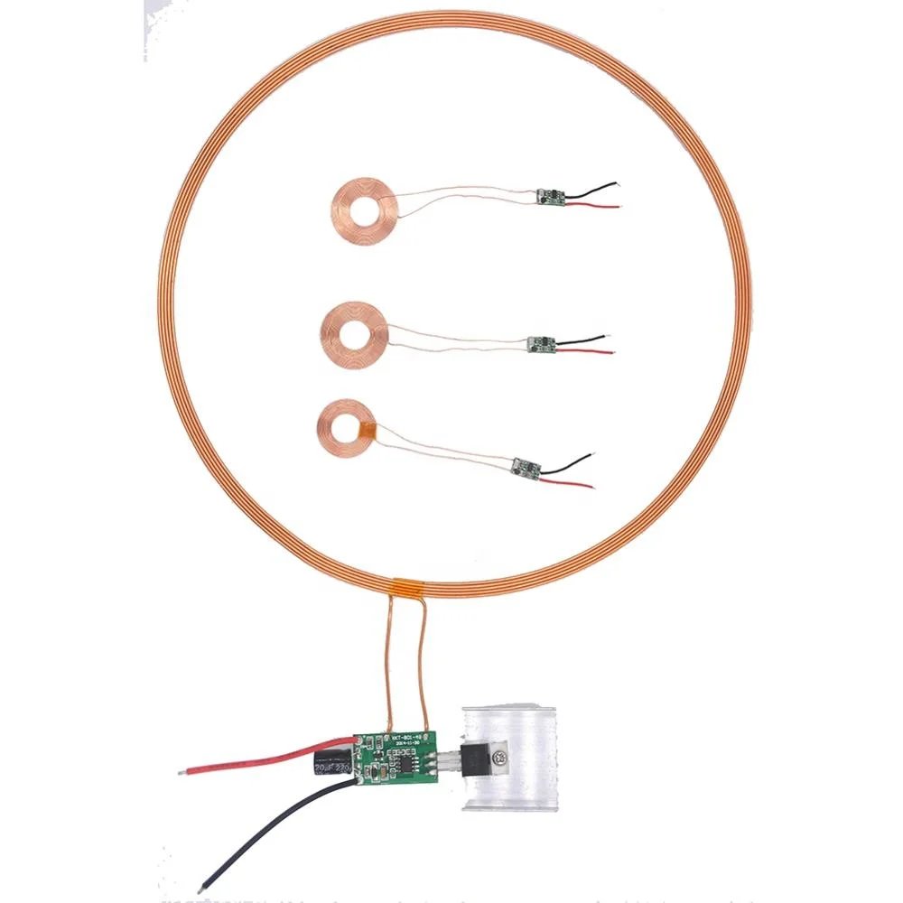 Taidacent Small Receiving One Transmitter to 3 Receiver Multiple Device Wireless Charging Station Li Ion Battery Charging