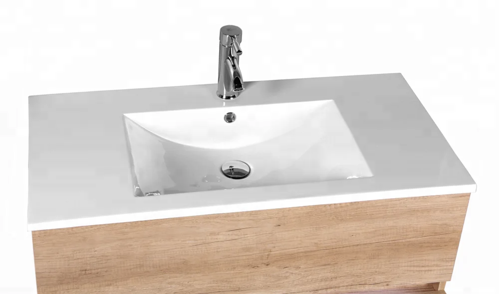 European Modern MDF Wall Hanging Melamine Bathroom Cabinets