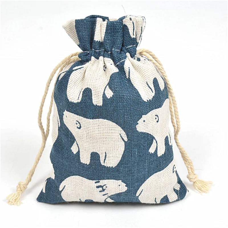 Custom Cotton Gym Sack Drawstring Jewellery Canvas Draw String Beach  Mini Cinch Make Up Shopping Bag