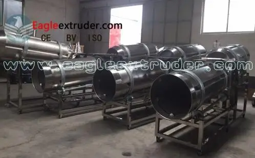 Jinan eagle corn puffs flavoring tumbler making machines/corn snacks seasoning making machines manufacture