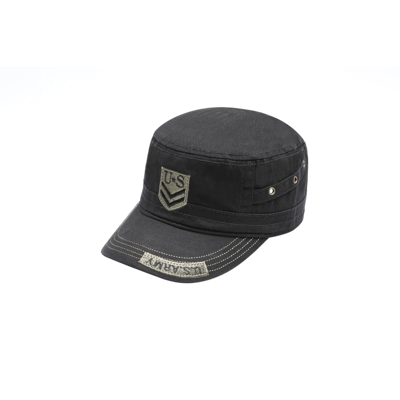 Американская полицейская армейская шляпа/Модная плоская шляпа в английском стиле с индивидуальной вышивкой