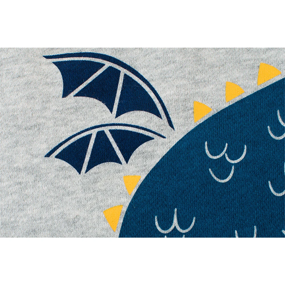 
Mudkingdom wholesale plain pullover cartoon sweatshirts without hood for kids 