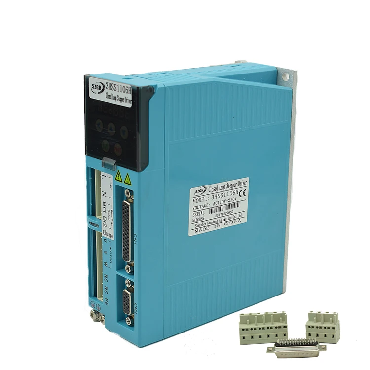 149mm high torque 8.5N.m hybrid servo step motor with stepper motor controller for sewing machine stepper system