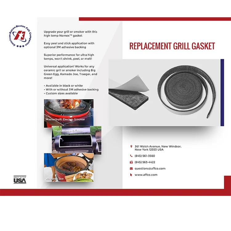 
United States Works Ceramic Grill Smorker Use Firefighting Blanket 