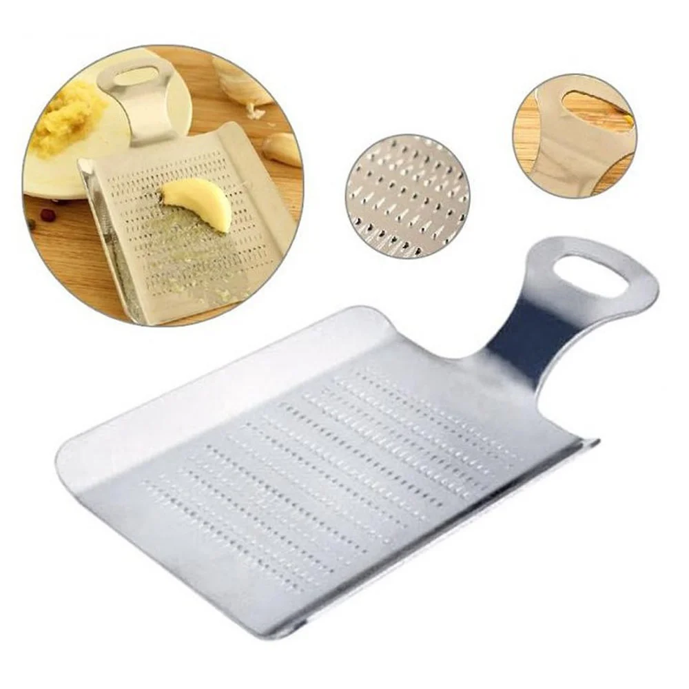 manual grinding plate food plane board ginger grinding fruit mud grinding the garlic clay tablets Stainless steel