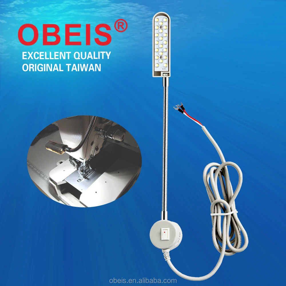 Запчасти для швейных Машин Свет 20 шт. Лампа Бусы Рабочая Гибкое колено Лампы С Магнитом Для Брата Швейной Машины