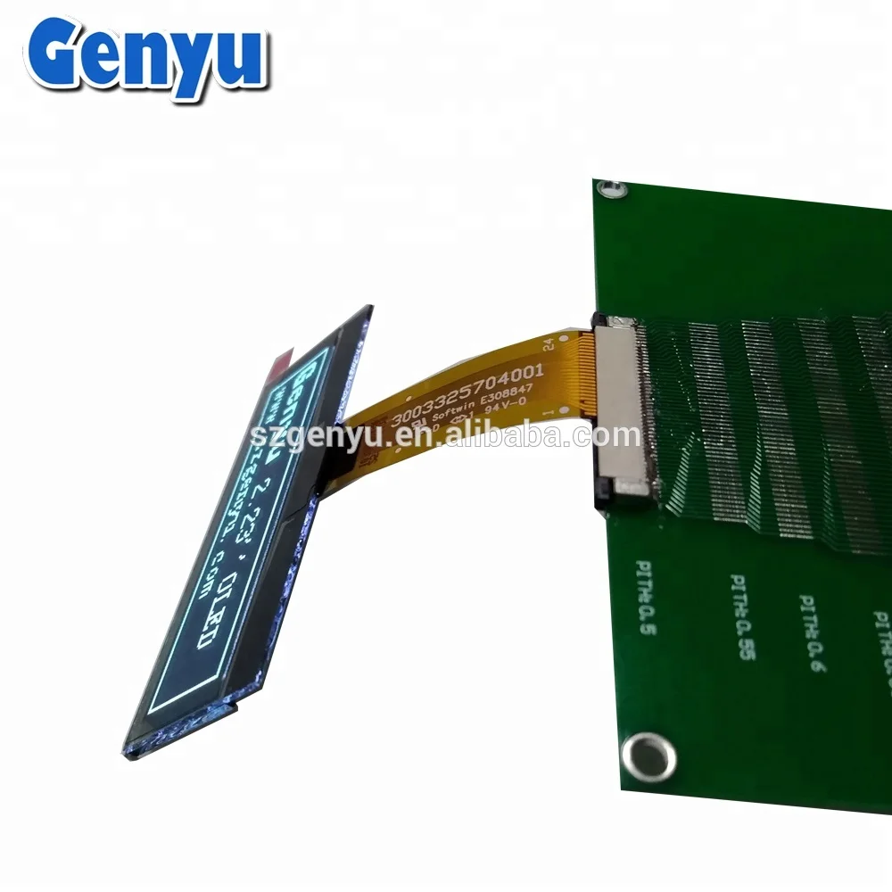  Genyu графический ЖК-дисплей 128x32 точки 2 23 дюймовый oled-дисплей с