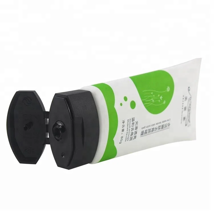 20ml 100ml 150ml Flat Clear Silicone Biodegradable Matte Oval Plastic Aluminum Cosmetic Tube Soft for Face Makeup Sunscreen