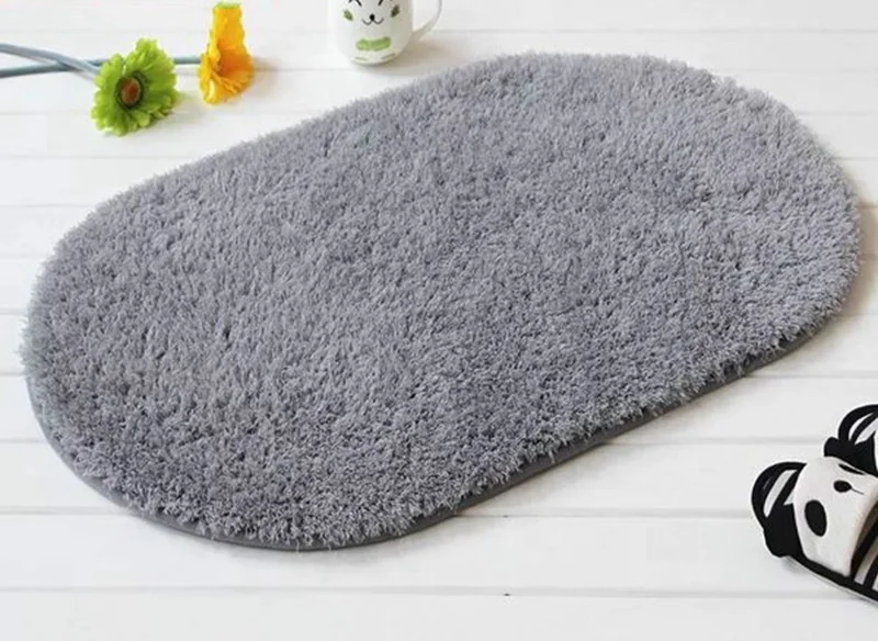 I @ home утолщенный Овальный нескользящий коврик для ванной комнаты