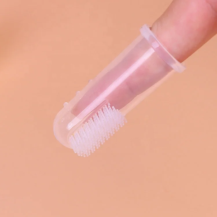 Best Price High Quality Baby Finger Brush, Baby Finger Toothbrush, Baby Silicone Toothbrush