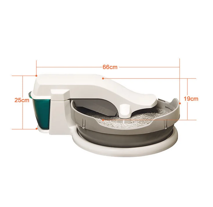 Circulation Electric Toilet Big Size Automatic Cat Litter Box