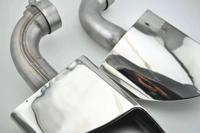 High performance hot sale high quality Racing   auto stainless steel exhaust tip for VW Touareg 2011-2016