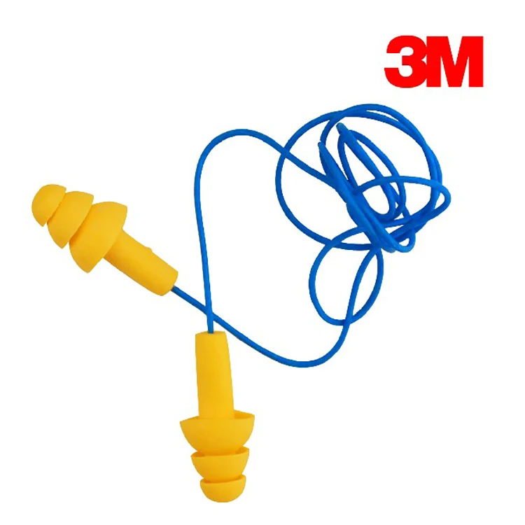 3M 340-4004 противошумные беруши желтый синий
