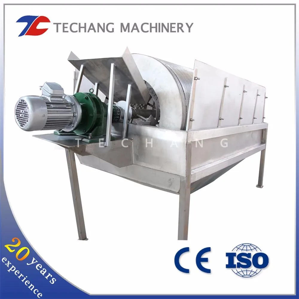 Rotary compost sieve drum screen trommel vibrating sieve