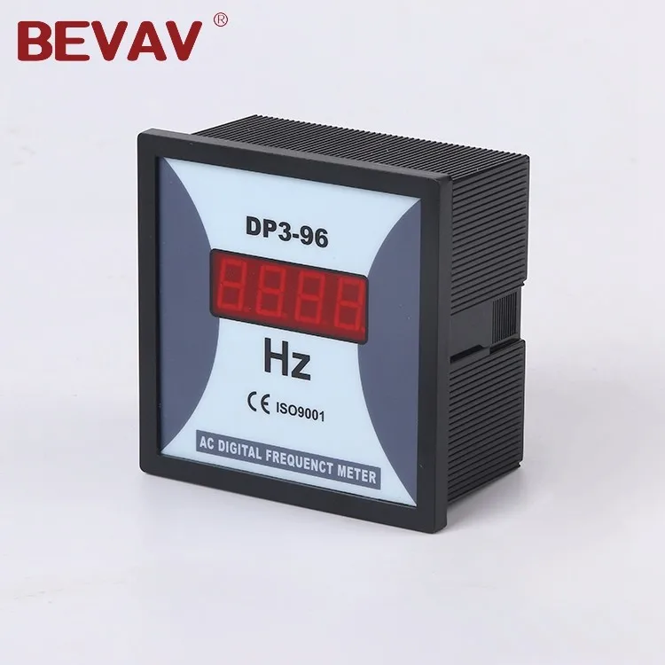 BEVAV A+ quality digital single phase  Hz meter