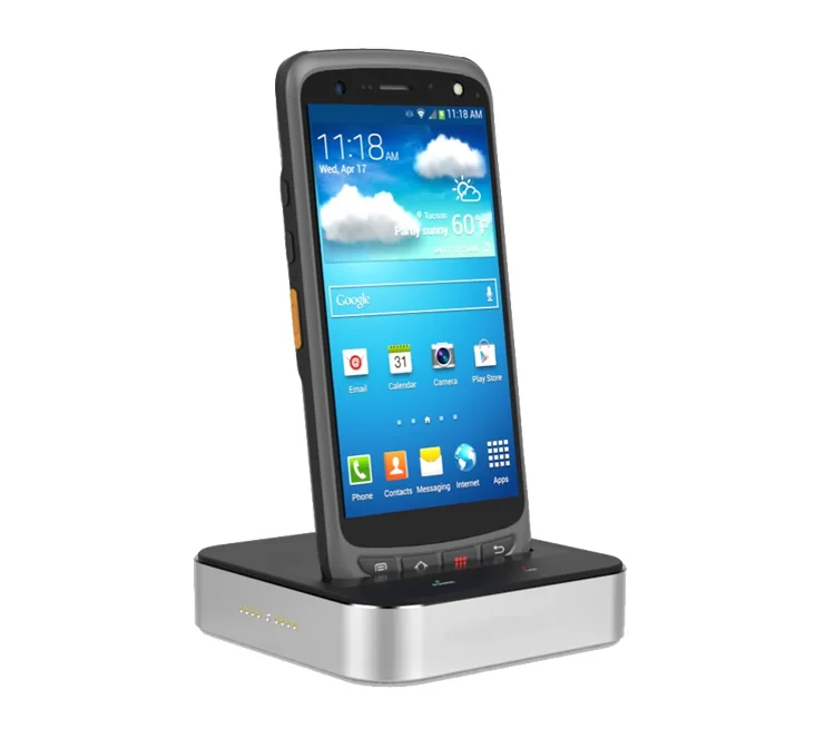 Rugged Handheld Cheap RFID Reader with NFC / Wireless BT / Wifi / Camera/GPS