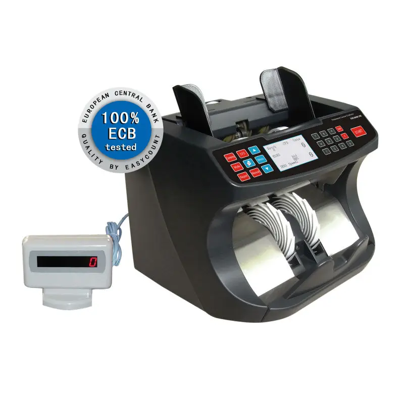 EC980 new design value counting LCD display beautiful performance money counter ,cash counter machine