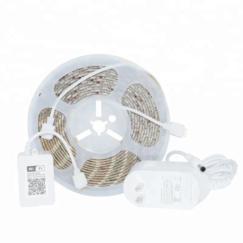 
hot sell wholesale amazon best selling wifi smart SMD5050 Flexible LED Strip Tuya solution IP65 Silicon-tube Waterproof 