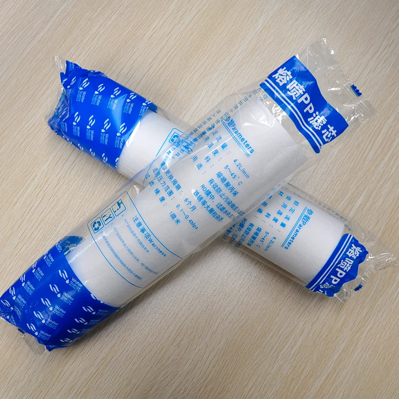 10 inch 5 micron RO PP cotton sediment cartridge in water pre filter