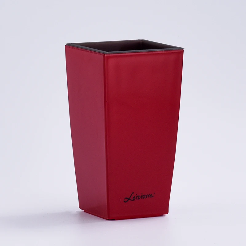 Офисный стол Leizisure пластиковый маленький высокий квадратный керамический трапециевидный самополивающийся горшок для растений