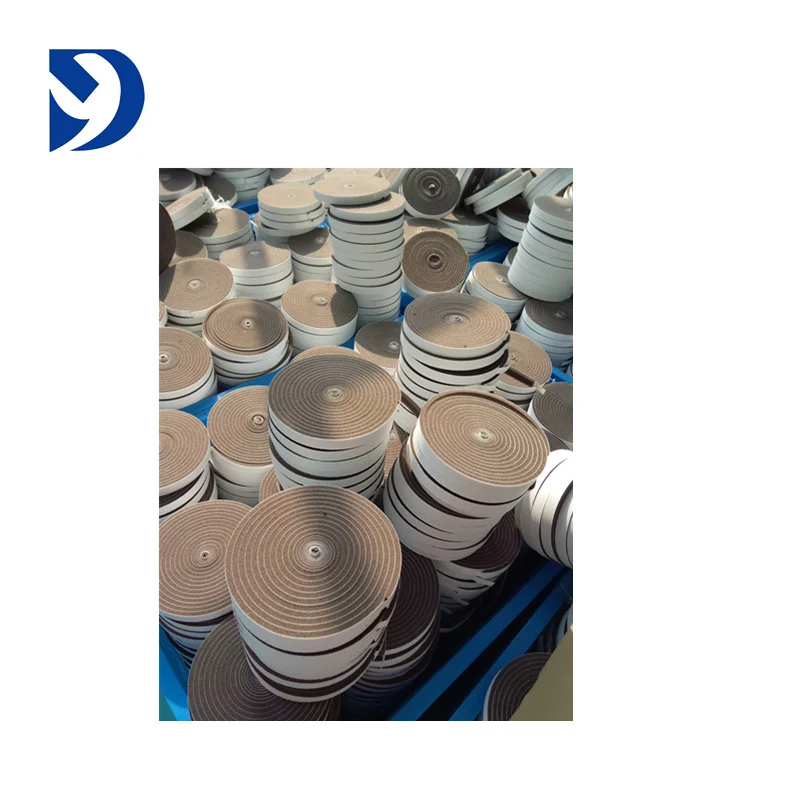 Flexible Waterproof NBR, PVC, CR Adhesive Rubber Foam Seal Strip