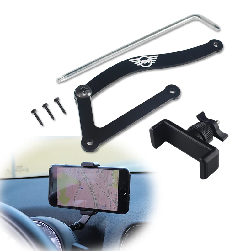 Автомобильный держатель для смартфона сотового телефона поворотный складной держатель для mini cooper F55 F56 F54 Countryman Clubman