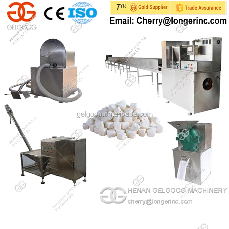 
High quality Stainless Steel Hard Sugar Cube Making Machine 