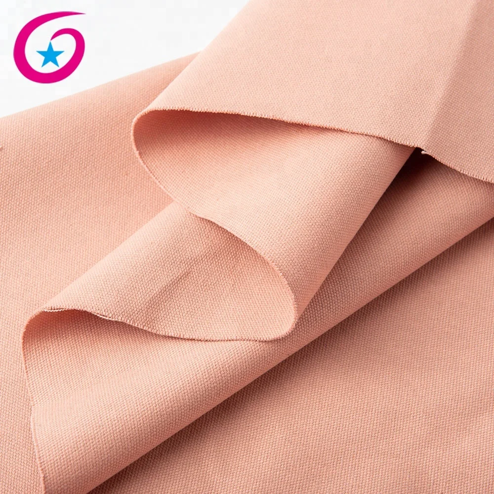 Guangzhou plain 16oz dye canvas 100% cotton fabric for shopping bag