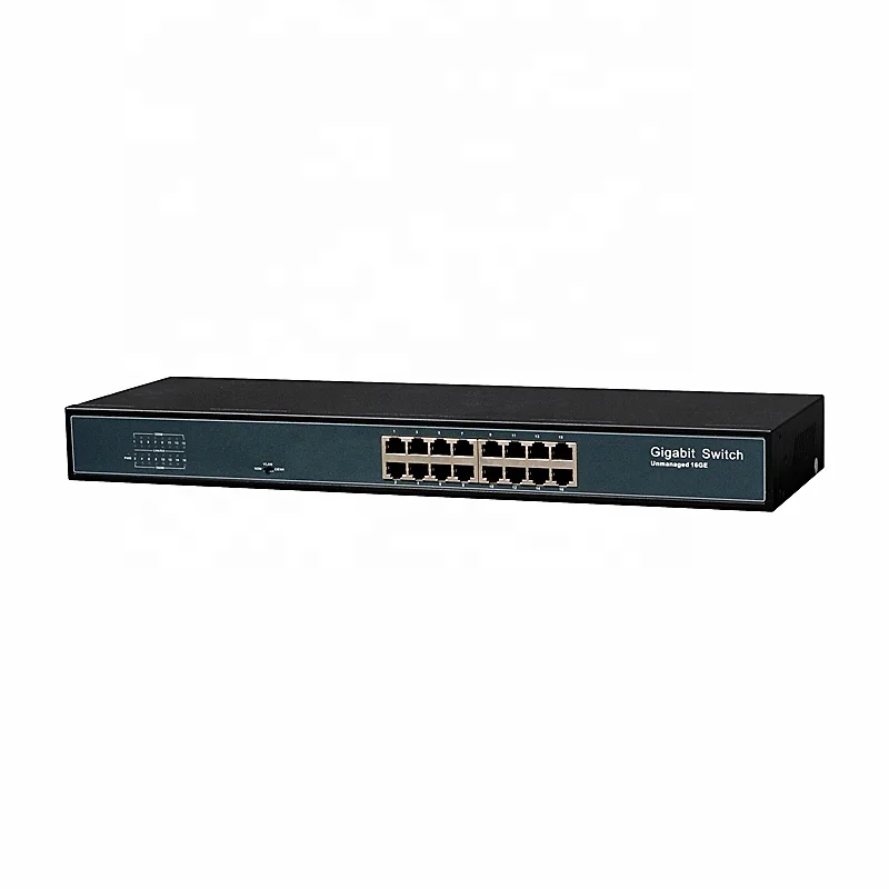 16 портов 10/100/1000M Gigabit OEM Ethernet сетевой коммутатор (SW16G)