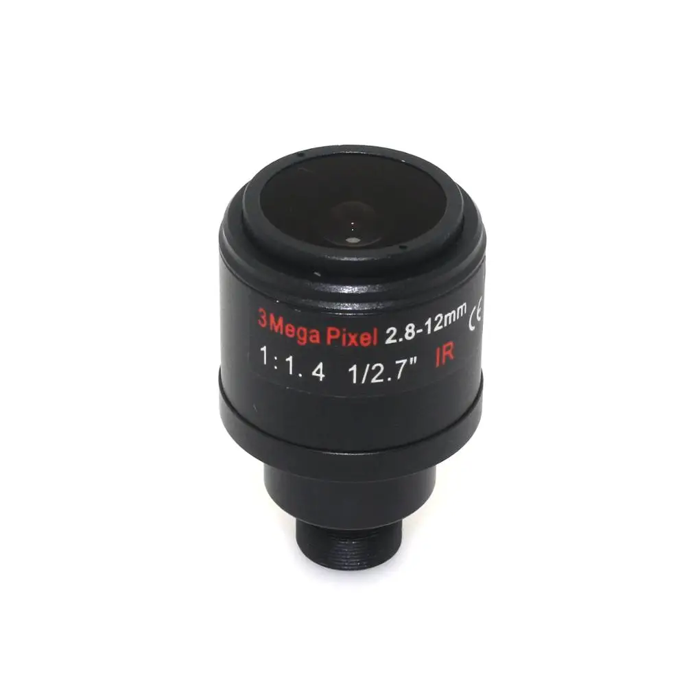 CW cctv lens 2.8-12mm Varifocal lens 1/ 2.7 3MP F1.4 Manual Iris for cctv security camera