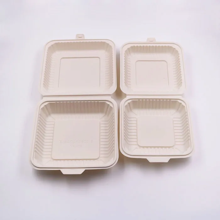 Одноразовая биоразлагаемая коробка для кукурузного крахмала