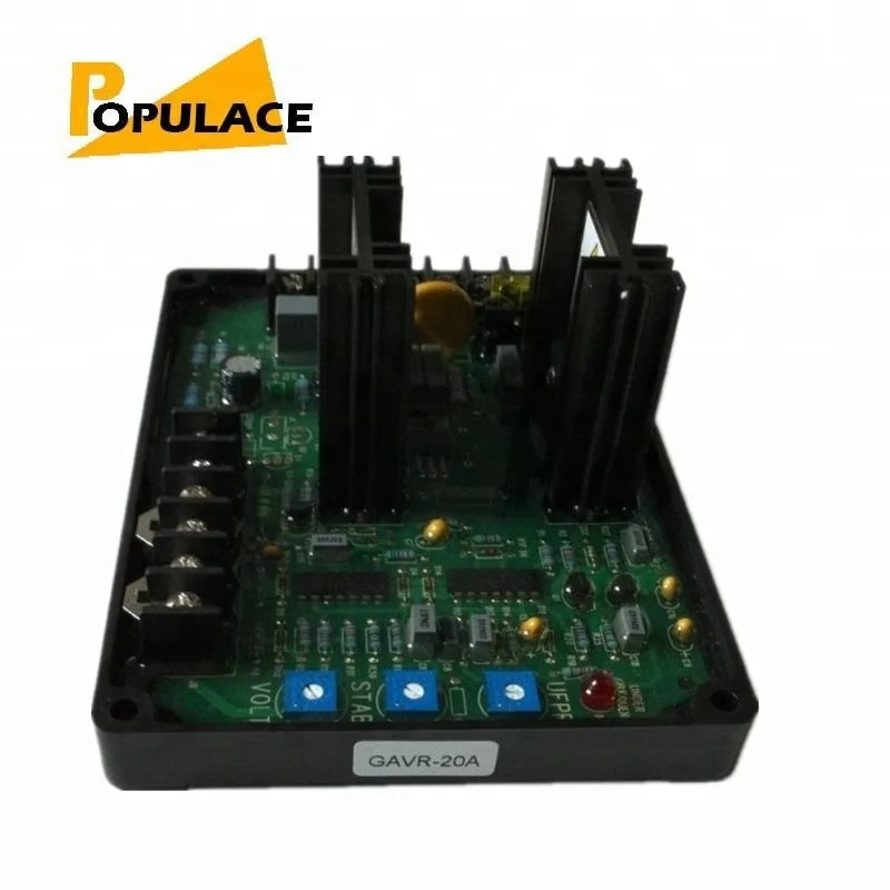 Automatic Voltage Regulator Avr GAVR-20A Generator Avr Circuit Diagram