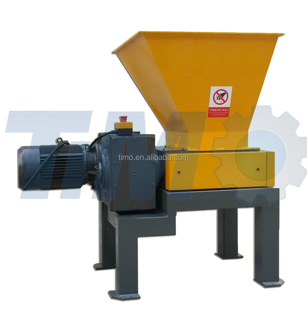 large capacity household waste industrial shredder