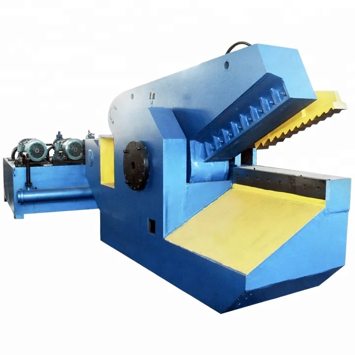 Q43-315 Hydraulic Alligator Shears Scrap Steel Tube Rubber tyre cutting machine
