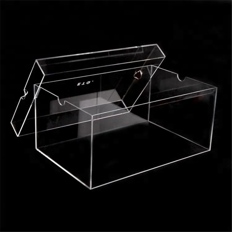 High quality  OEM custom  acrylic sneaker display case  AD-057 acryl shoe box