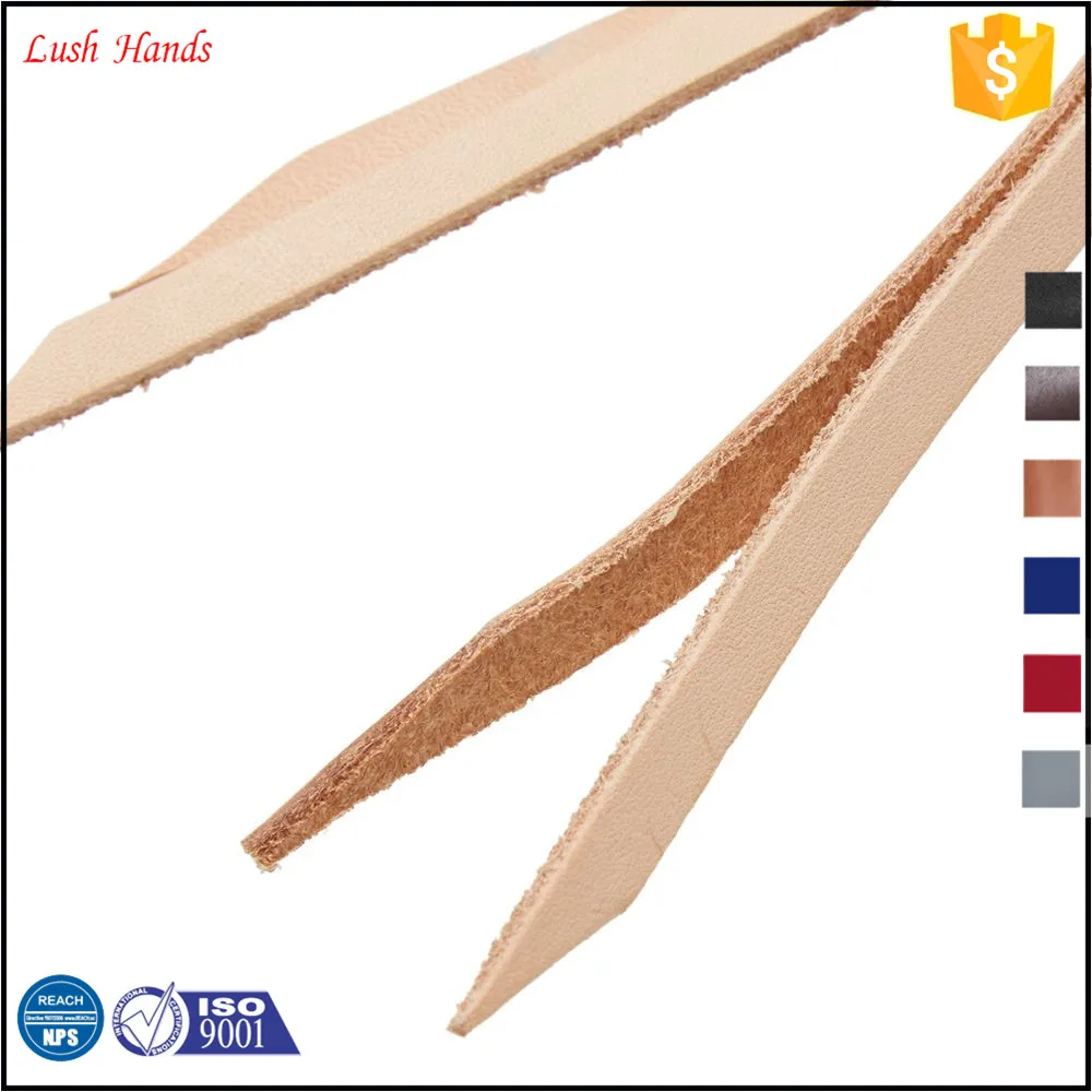 25mm Genuine flat leather cord flat 15mm 3mm 20mm