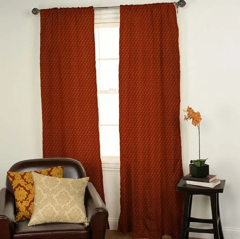 
Price living room jacquard window blackout curtain 