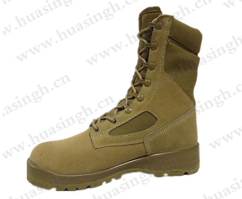 XQQ,  China supply fashion Belleville sole jungle desert combat boots suede leather oil resistant tactical military boots HSM056