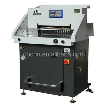 DC-8490HP hydraulic paper cutting machine