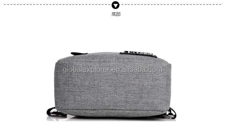 
fashion men canvas sling chest bag shoulder 