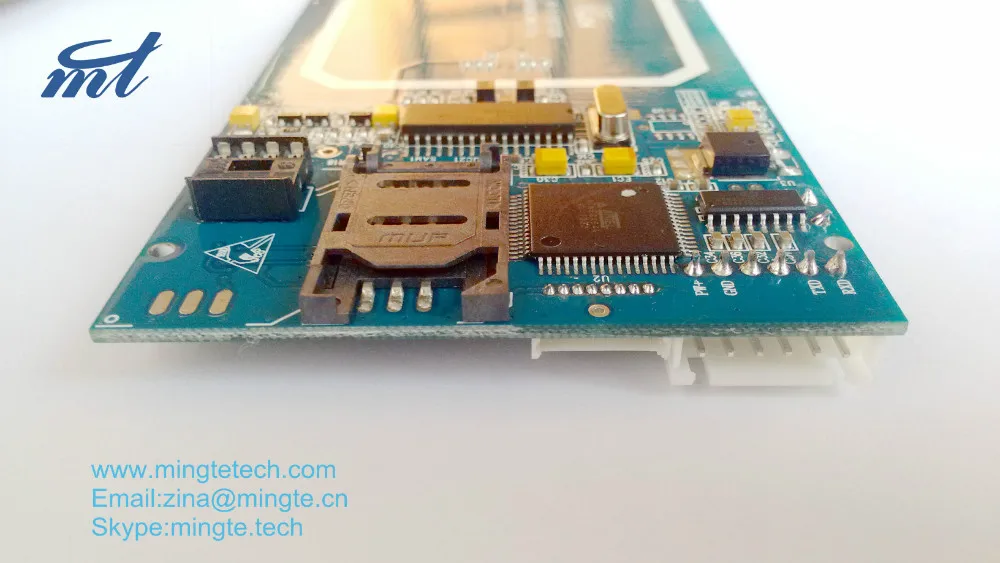 13.56MHz Rfid-считыватель карт безопасности MT318-620