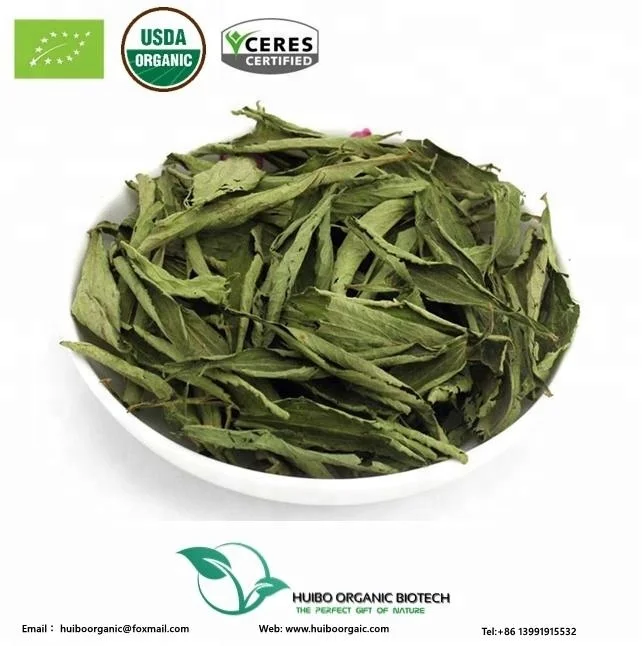 Iso порошок стевии/сушеный листовой чай стевии/порошок листового стевии