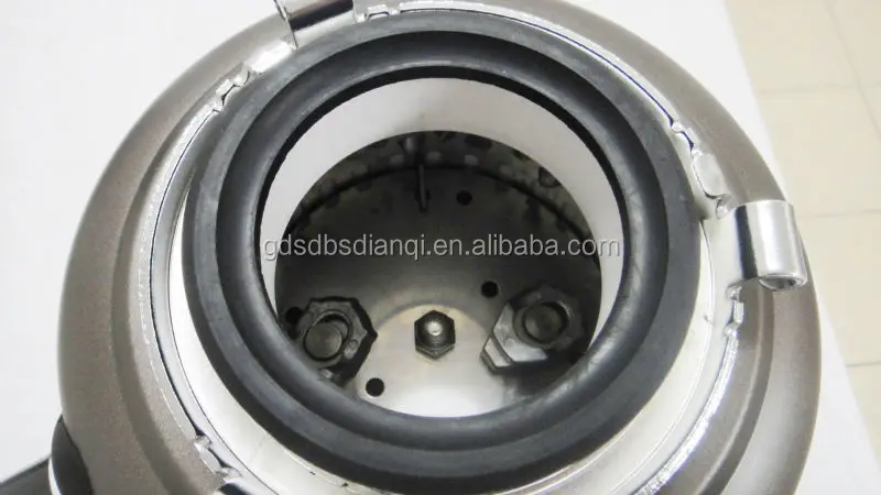 2019 User-friendly kitchen food waste disposer, Black color durable disposal machine, under sink grinder CE