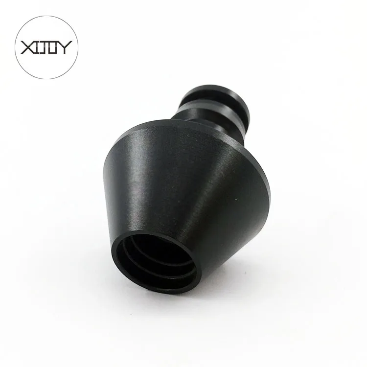 Custom CNC turning part, custom aluminum jet nozzle made by CNC machining