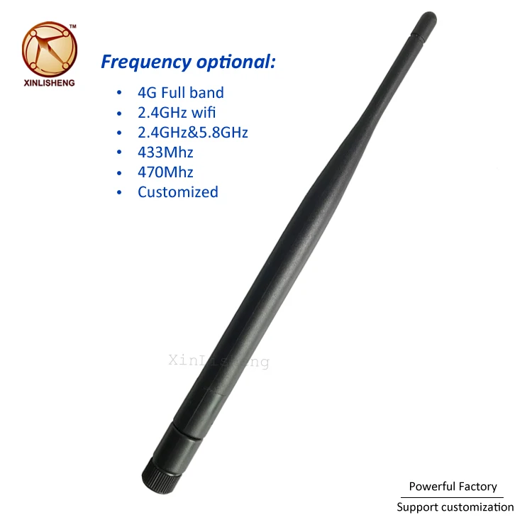 Free samples Folding SMA male 6dbi omni lte 3g gsm wifi external 4g rubber duck antenna