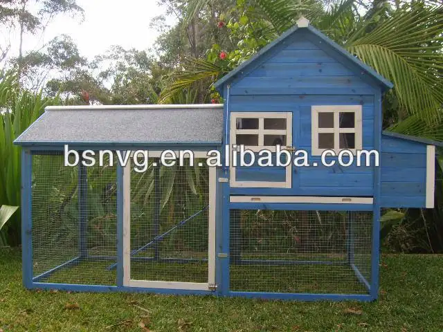 Color Painting Wooden Chicken Coop